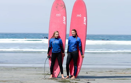 surfing lessons in san diego for groups