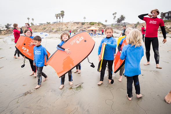 boogie boarding surf camp for groups